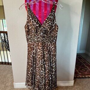 Dina Barel Cheetah Dress